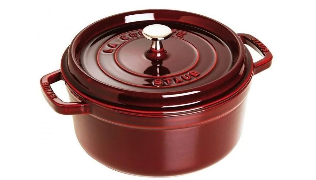 Чугунная кастрюля Staub Cocotte 24 см Вишнёвый (405093570)