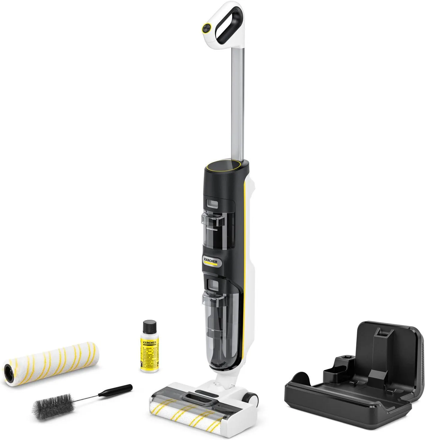Вертикальный моющий пылесос Karcher FCV 4 Dry Extra, белый 1.056-136.0
