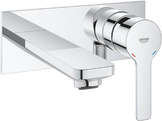 Однорычажные настенные смесители Grohe Lineare M chrome 19409001