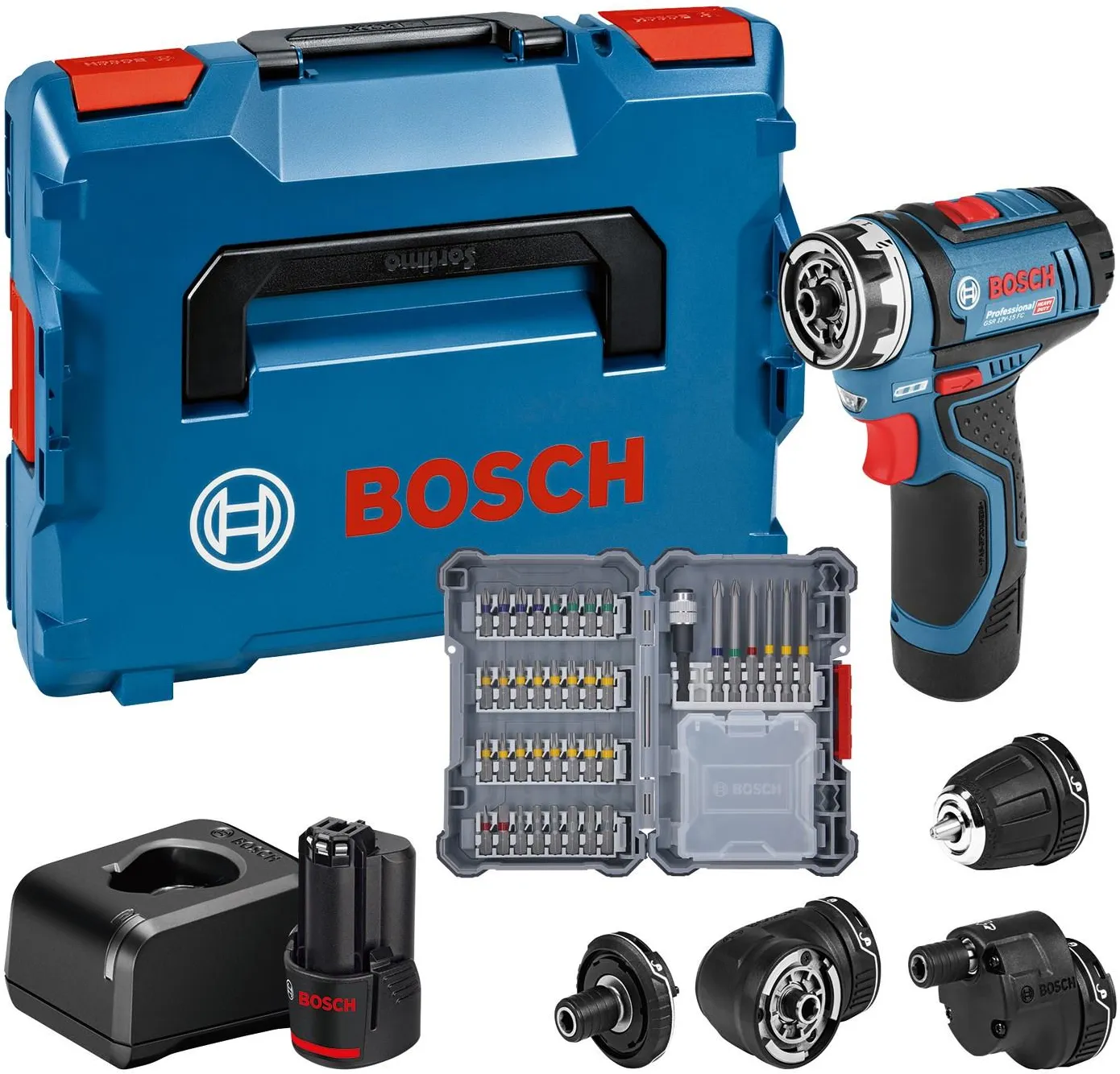 Дрель-шуруповёрт Bosch GSR 12V-15 FC Professional 06019F600F