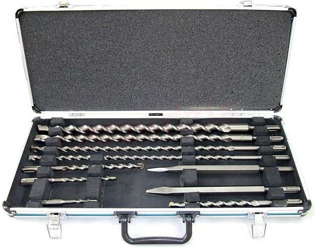 Набор Долот и Сверл MAKITA SDS-Plus 10 шт. D-19174