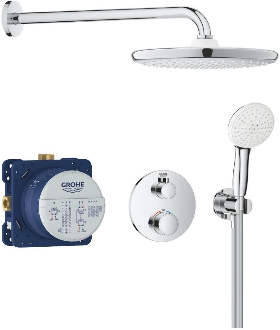 Душевой комплект Grohe Tempesta 250 хром 34872000