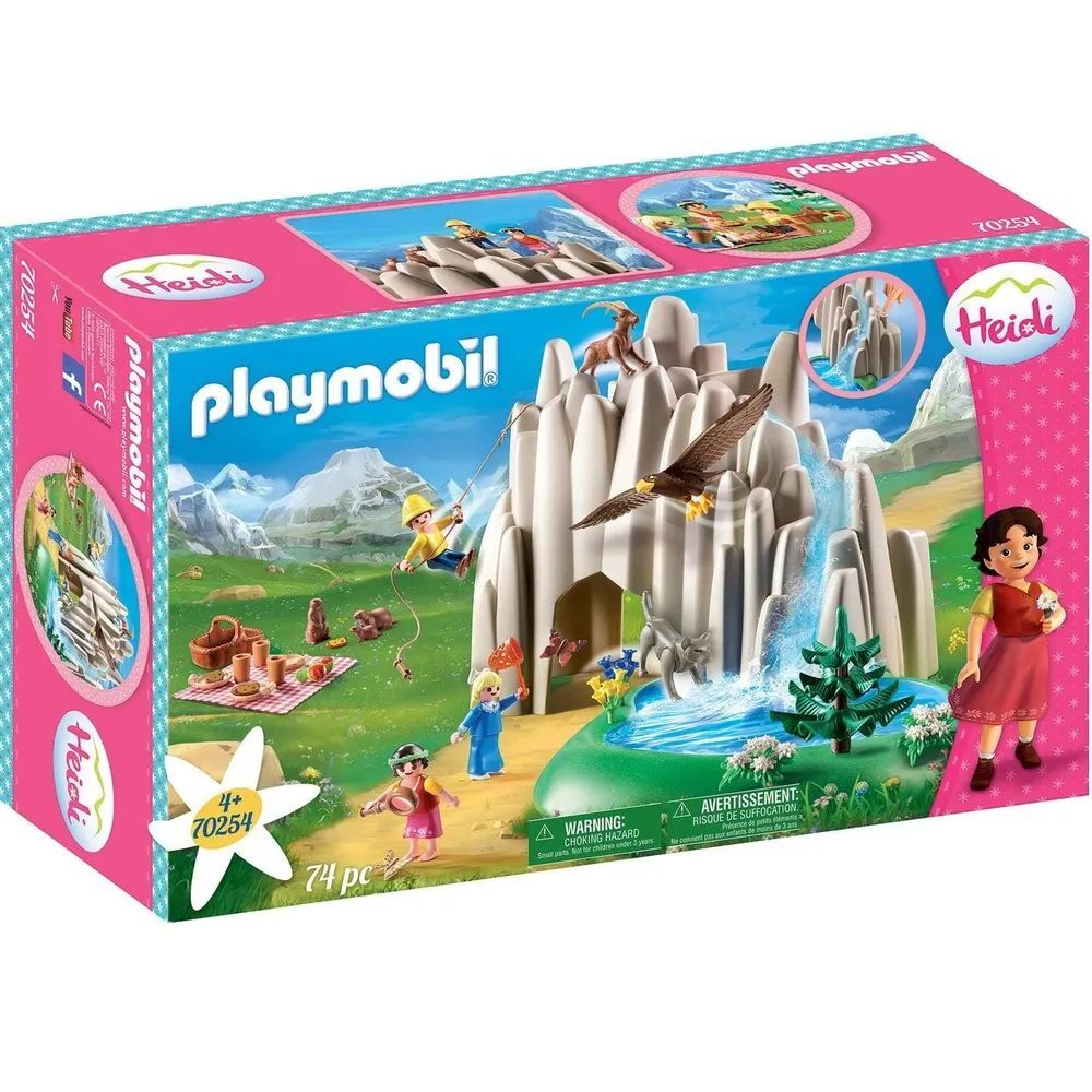 Конструктор Playmobil Heidi 70254 Кристальное озеро, 74 дет.