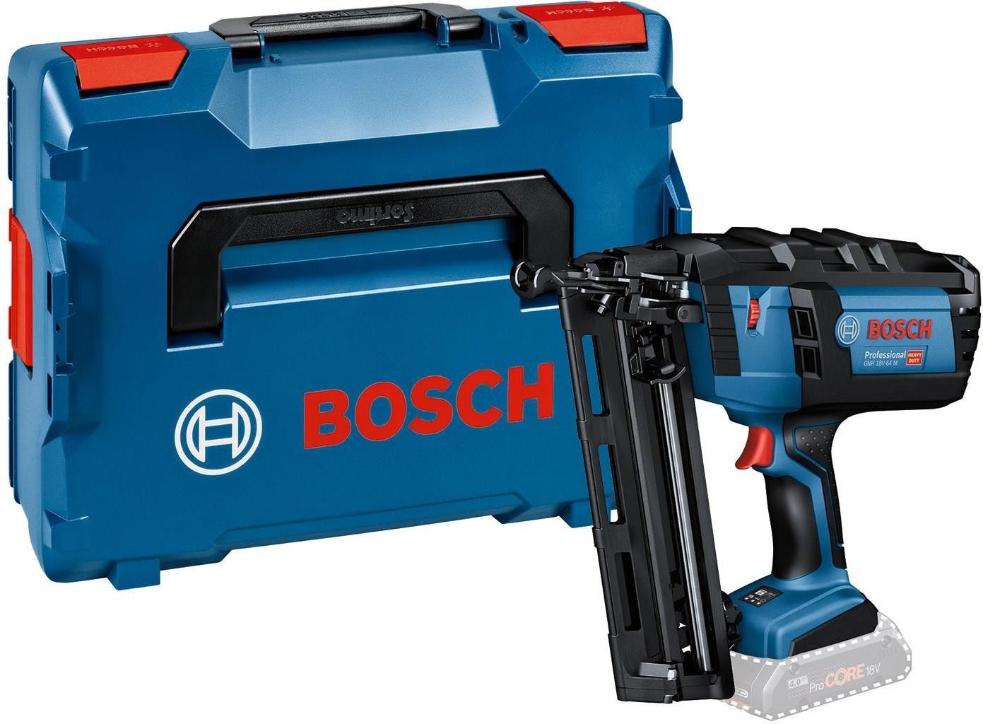 Аккумуляторный гвоздезабиватель Bosch GNH 18V-64 M 0601481001