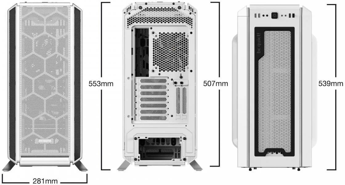 Корпус be quiet! Silent Base 802 Window White (BGW40)