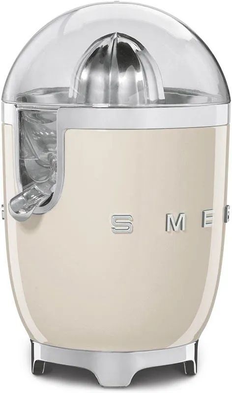 Набор чайник+тостер+соковыжималка SMEG TSF01CREU кремовый