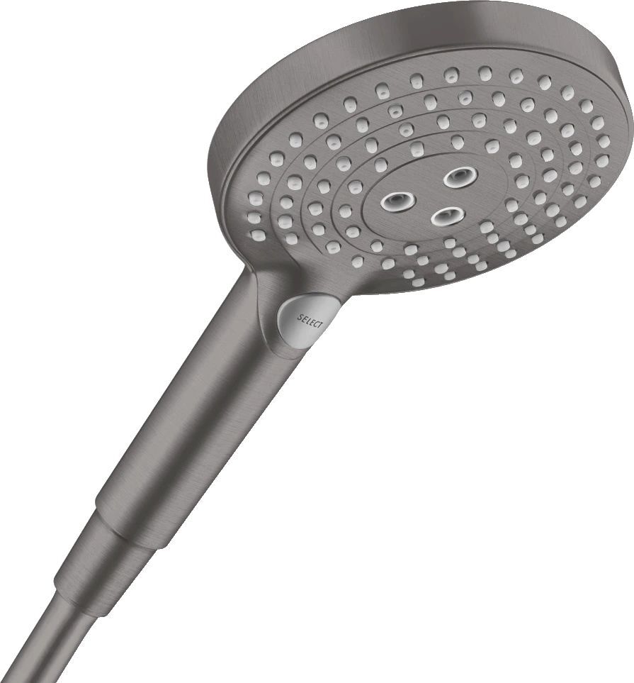 Душевая лейка Hansgrohe Raindance Select Черный шлифованный хром (26530340)