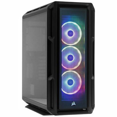 Корпус ATX Corsair iCUE 5000T RGB SMART, Midi-Tower, без БП, черный [cc-9011230-ww]