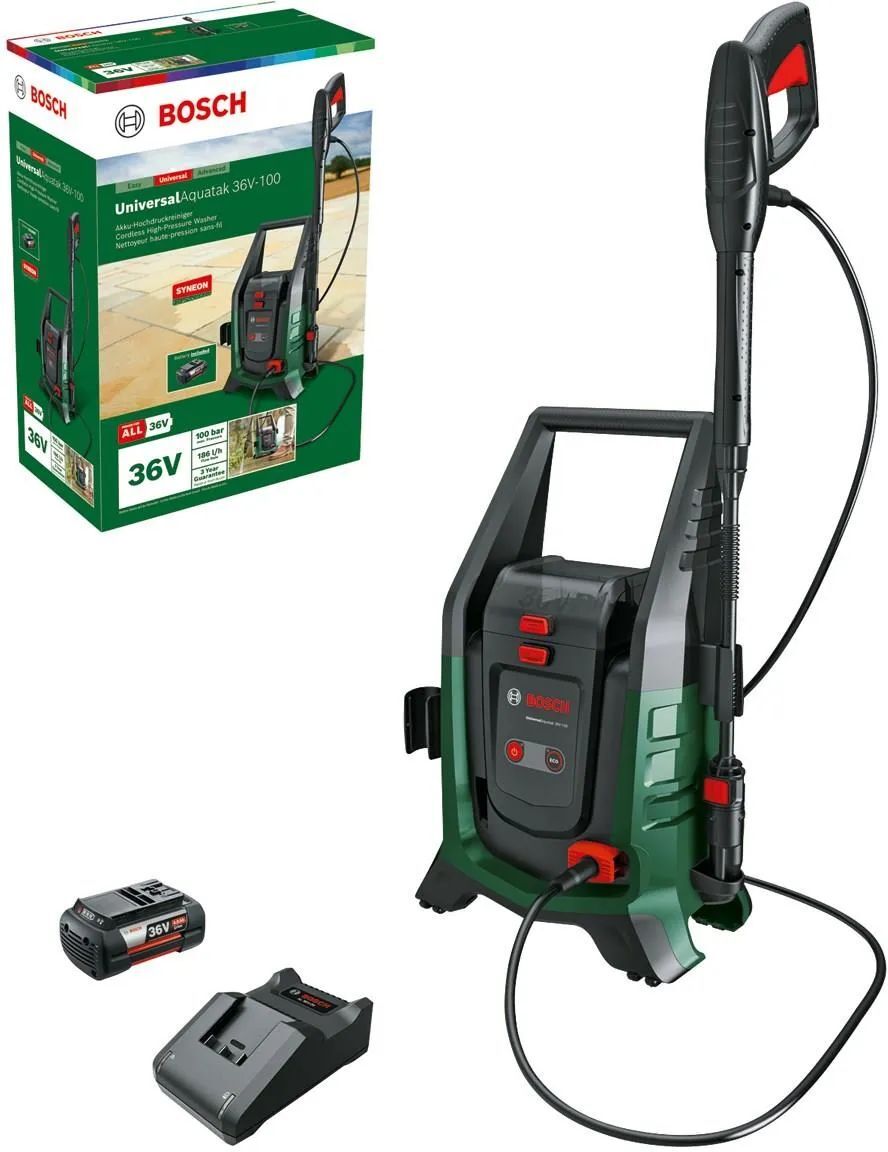 Аккумуляторная мойка высокого давления Bosch UniversalAquatak 36V-100 (06008C7002)