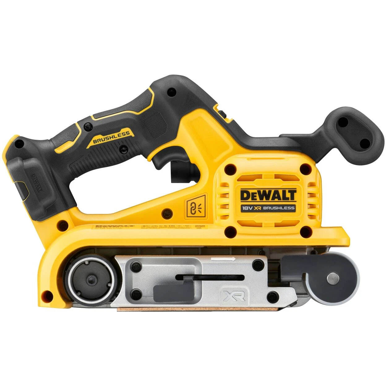 Ленточная шлифмашина аккумуляторная DeWalt DCW220P2QW, с 2хАКБ и ЗУ, в кейсе