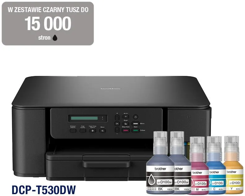 МФУ Brother InkBenefit DCP-T530DW