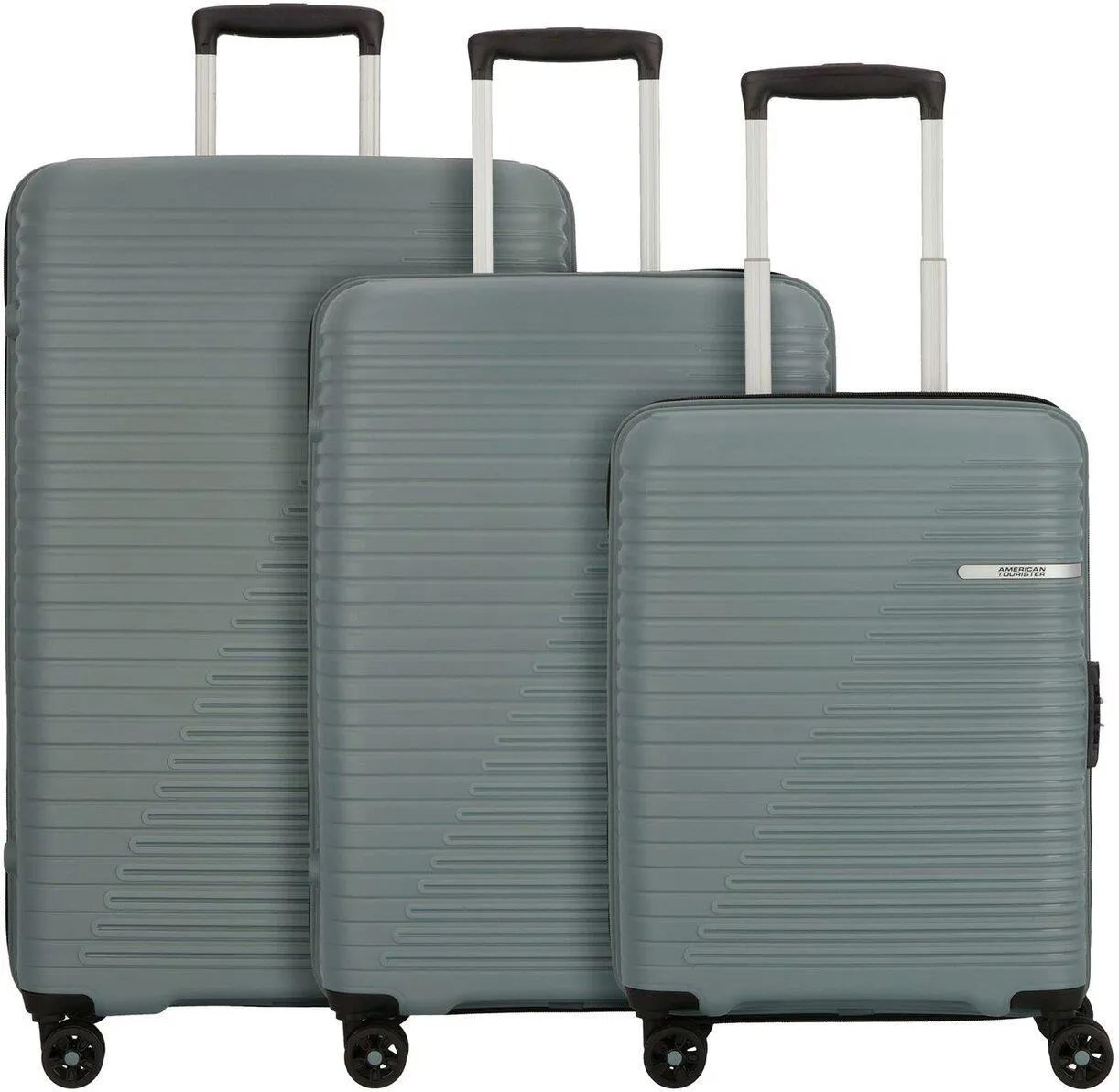 American Tourister VISBY 3 PC SET Набор чемоданов, серые