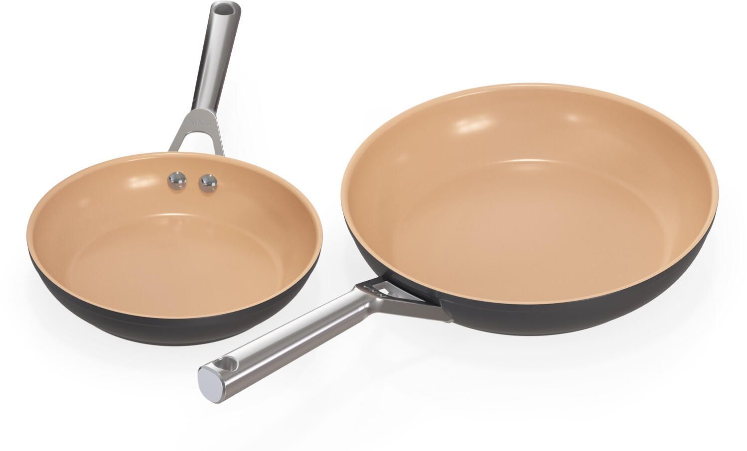 Набор керамических сковородок Ninja Terracotta & Grey 24см, 28 см, CW95000EU
