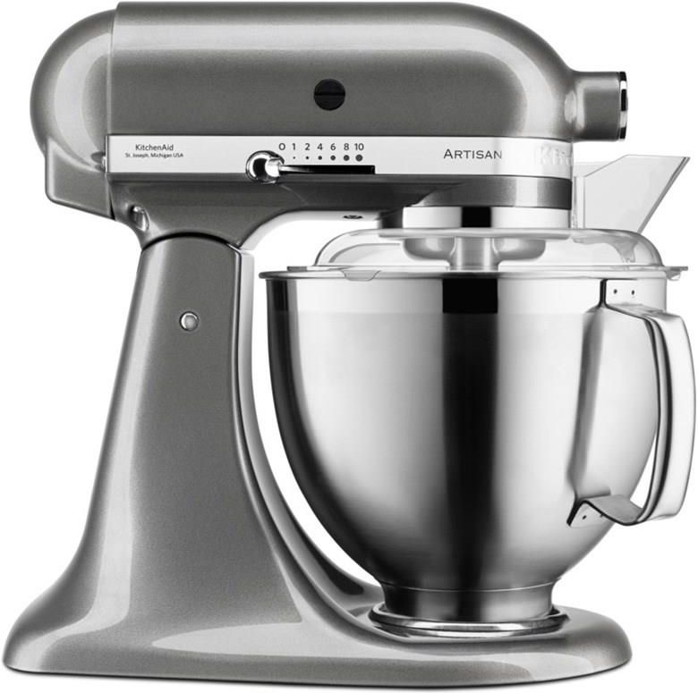 Миксер планетарный KitchenAid Artisan 5KSM185PSEMS, серебристо-серый