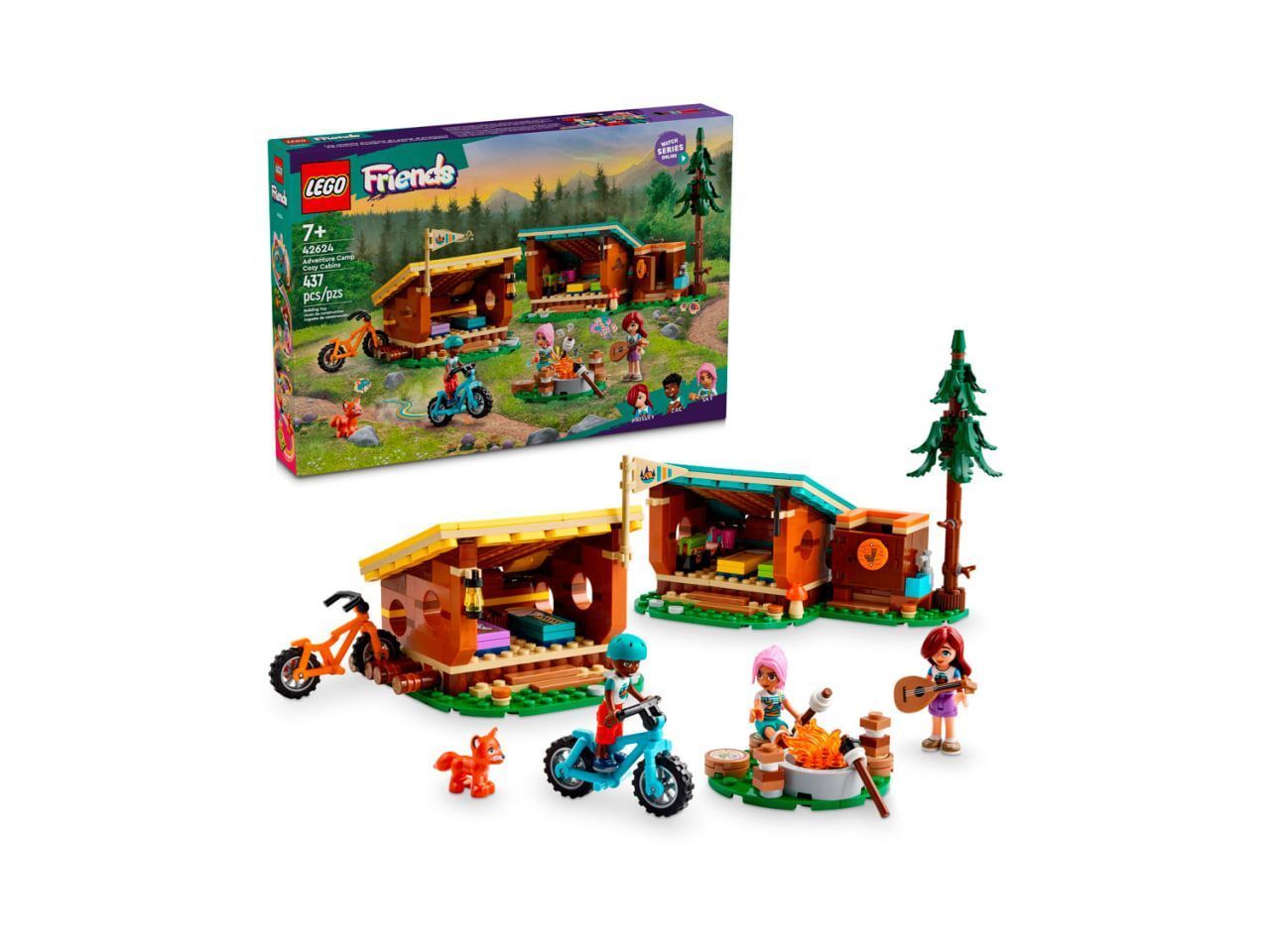 LEGO Friends 42624 Уютные домики в летнем лагере