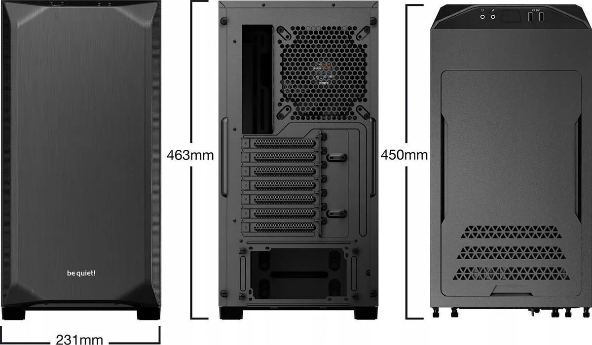 Корпус be quiet! Pure Base 500 Black (BG034)