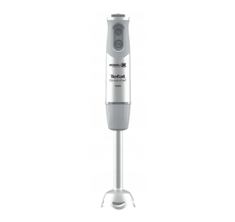 Блендер погружной Tefal QuickChef 8в1 HB65LD38 1000 Вт серебристо-серый