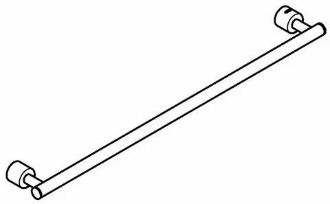 Вешалка для полотенец Grohe Atrio 40309DA3