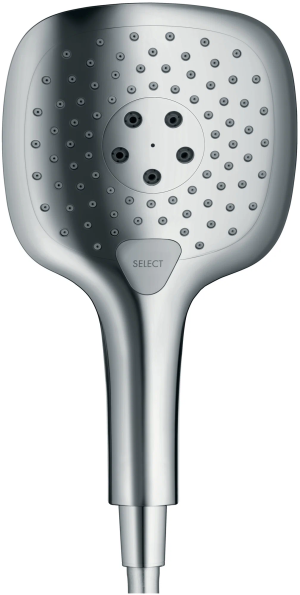 Ручной душ Hansgrohe Raindance Select E 150 3jet 26550000, хром
