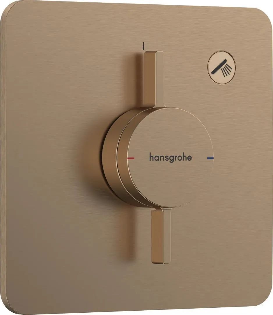 Смеситель для душа Hansgrohe Duoturn Q 75614140 матовая бронза