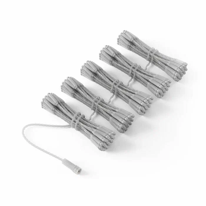 Светодиодная штора Twinkly Plus RGBW, 1 x 2 м, прозрачная
