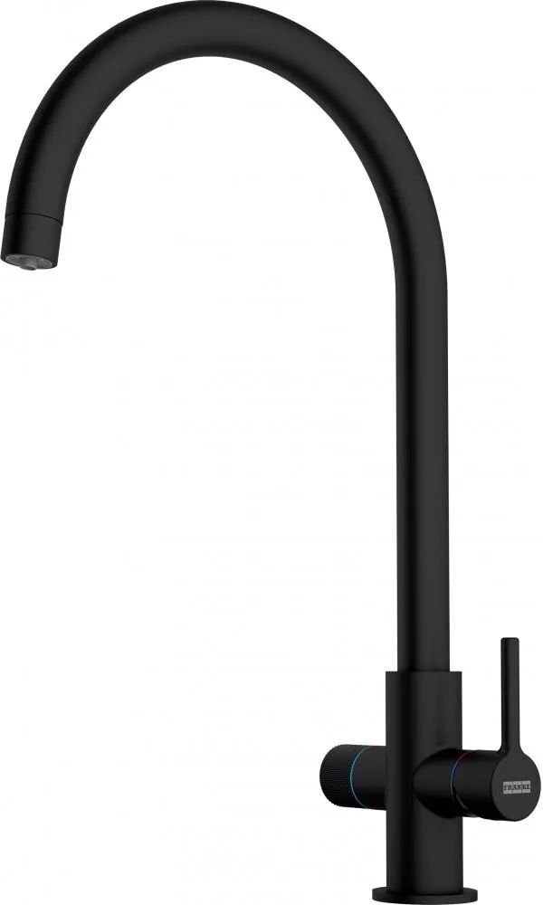 Кухонный кран Franke Lina Clear Water 2.0 J 120.0730.807, черный матовый