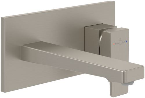 Смеситель для раковины Villeroy & Boch Architectura Square матовый никель TVW12500300064
