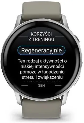 Смарт-часы Garmin Venu 4 45 mm Silver серебристый с серебристым серым силиконовым ремешком