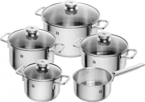 Набор посуды 5 предметов Zwilling Focus 66670-000-0 нержавеющая сталь