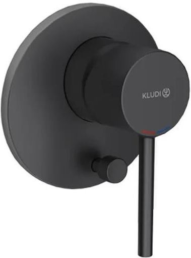 Смеситель для ванны и душа Kludi Bozz 387163976, матовый черный