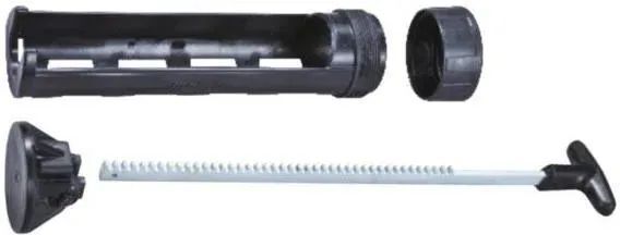 Картриджный пистолет для клея и силикона Makita DCG180ZXK 18V 300 мл и 600 мл, 5000 Н, 5 скоростей без АКБ и ЗУ