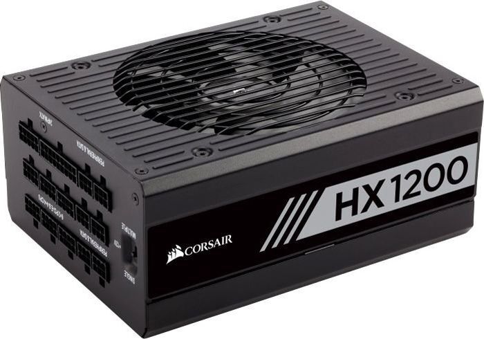 Блок питания 1200W Corsair HX1200 (CP-9020140-EU), черный, 80 Plus Platinum, ATX