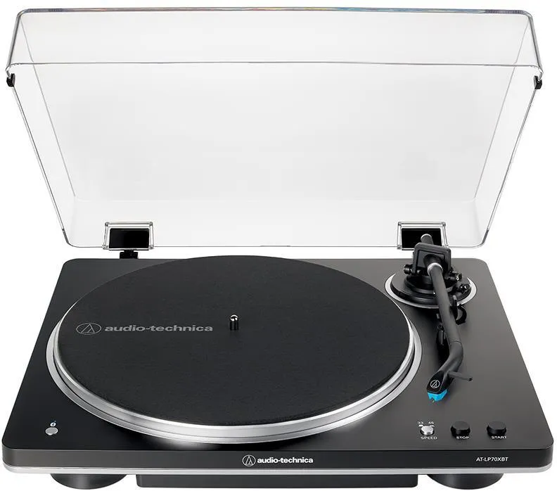 Виниловый проигрыватель AUDIO-TECHNICA AT-LP70XBTBS