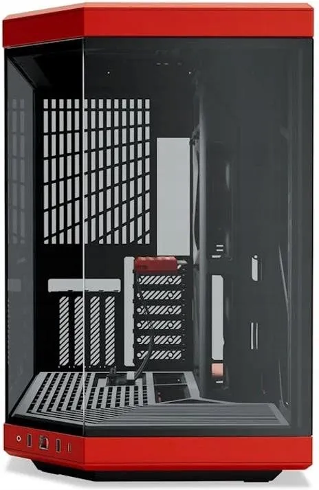 Компьютерный корпус HYTE Y70 Miditower Black/Red (CS-HYTE-Y70-BR)