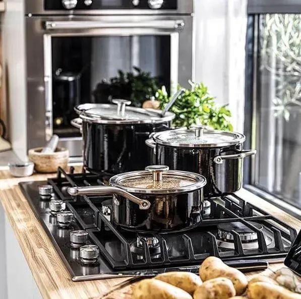 Эмалированный горшок KitchenAid 6л 24см Cc003268001