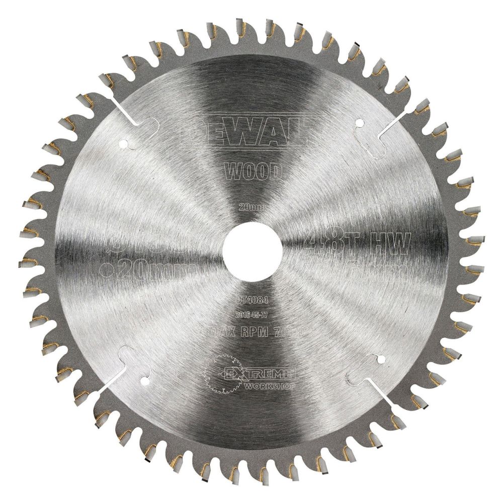 Пильный диск DeWalt DT4084, 160x20 мм, 48 зубьев