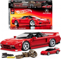 Hot Wheels Elite Series 90 Acura NSX, набор блоков Mattel Brick Shop (JFW70 / JFT17)