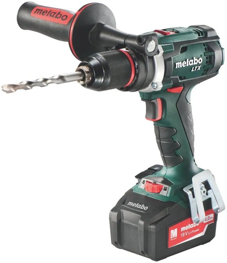 Дрель-шуруповёрт аккумуляторная Metabo BS 18 LTX Impuls 602191500 в кейсе с 2 аккумуляторами 18 V/4.0 Ah и ЗУ