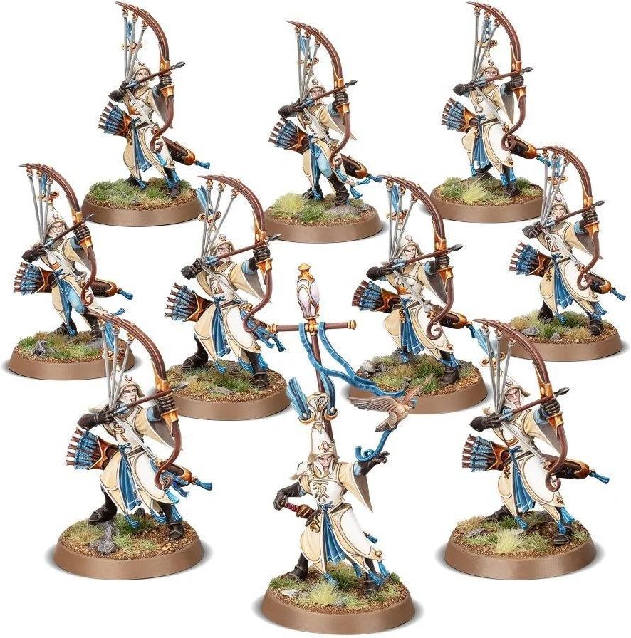 Набор миниатюр Games Workshop Age of Sigmar Vanari Auralan Sentinels Lumineth Realm Lords (8758)