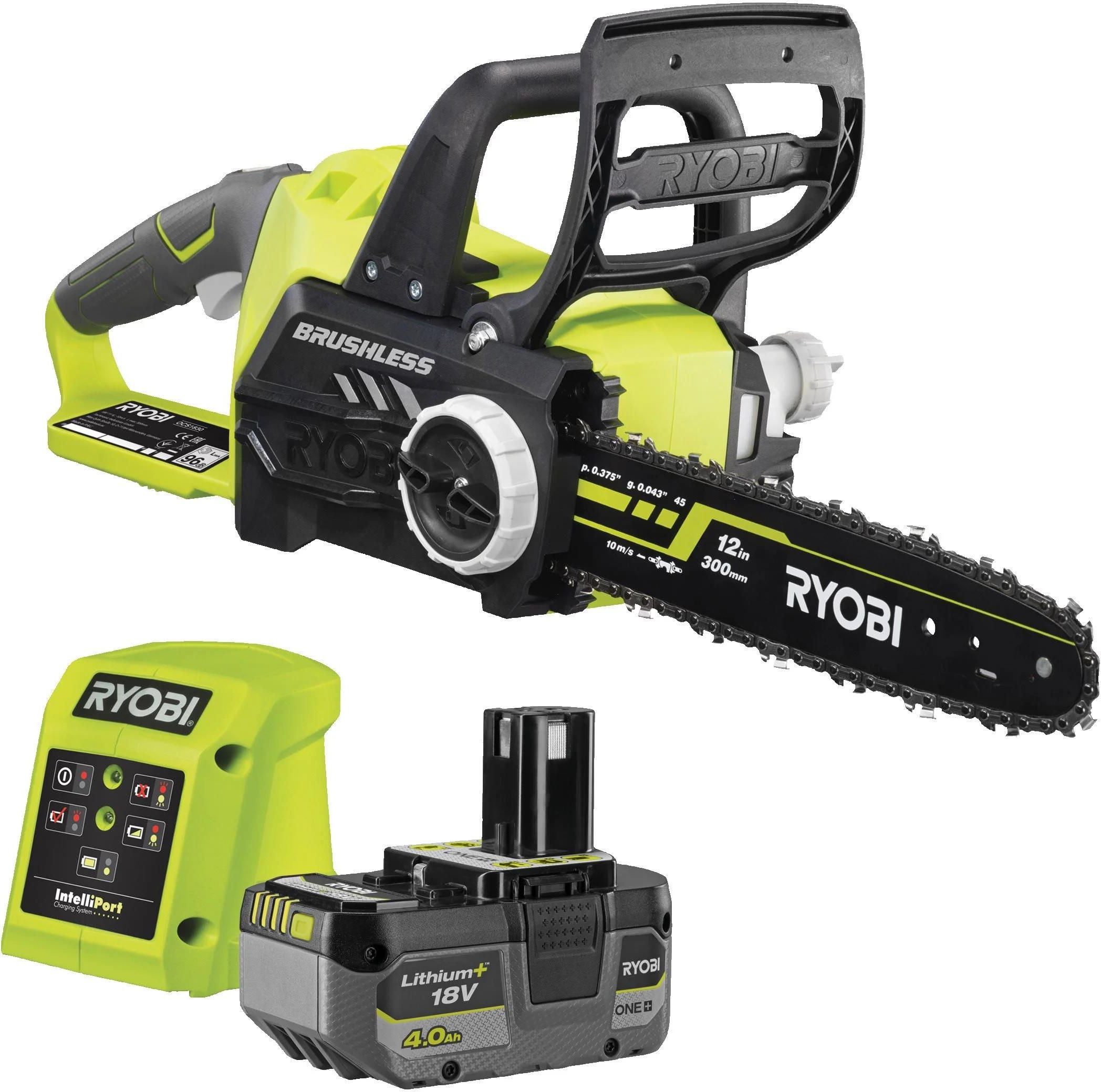 Аккумуляторная цепная пила RYOBI RCS1830140B