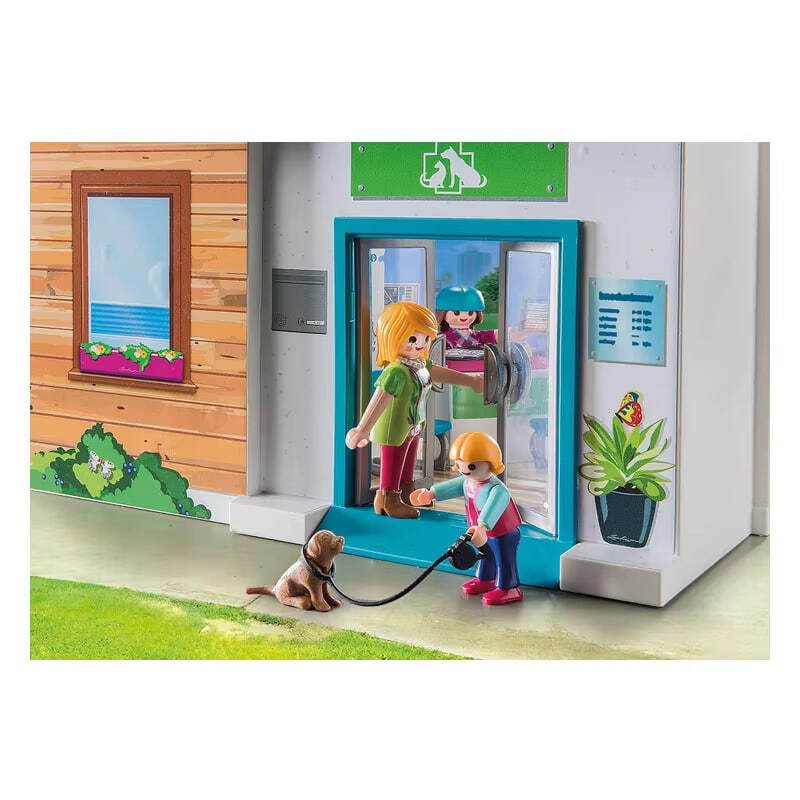 Playmobil портативная клиника для домашних животных (70146)