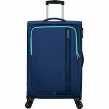 American Tourister Sea Seeker - Spinner M, чемодан, 68 см, 61 л, синий