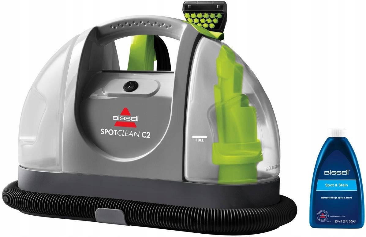 Портативный моющий пылесос BISSELL SpotClean C2 20671, зелёный