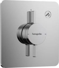 Переключатель/встраиваемый дивертор Hansgrohe DuoTurn Q, хром 75614000