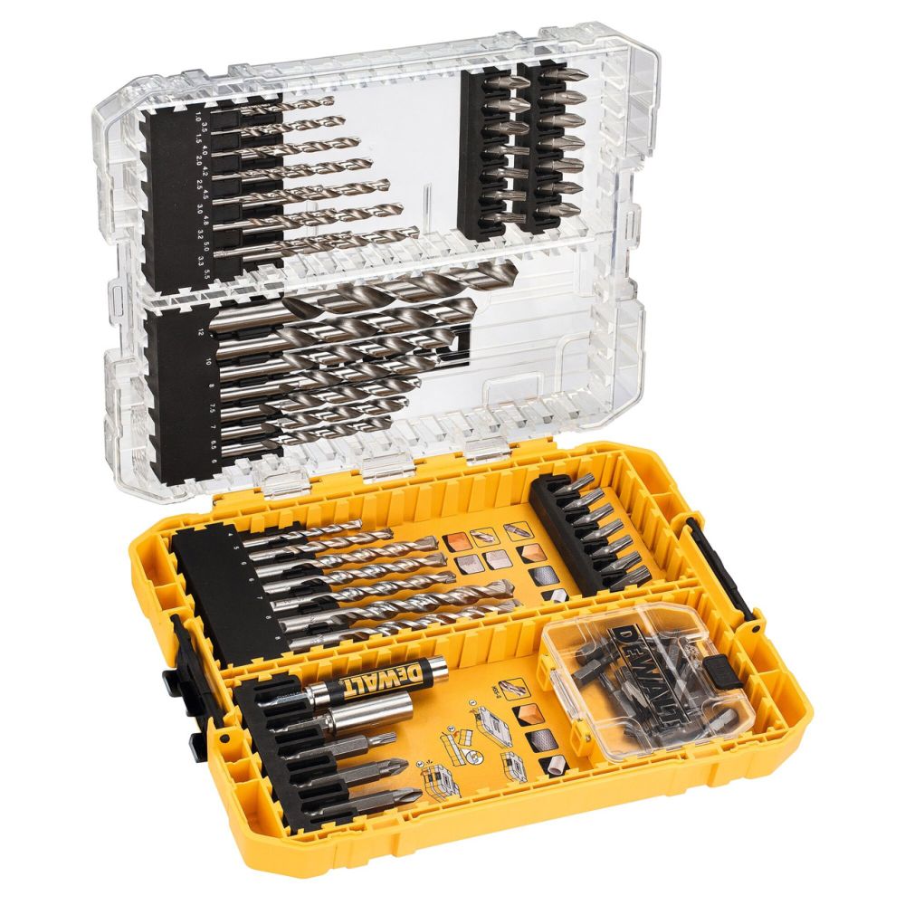 Набор DeWalt Tough Case TSTAK для сверления и закручивания 72 предмета DT70761QZ