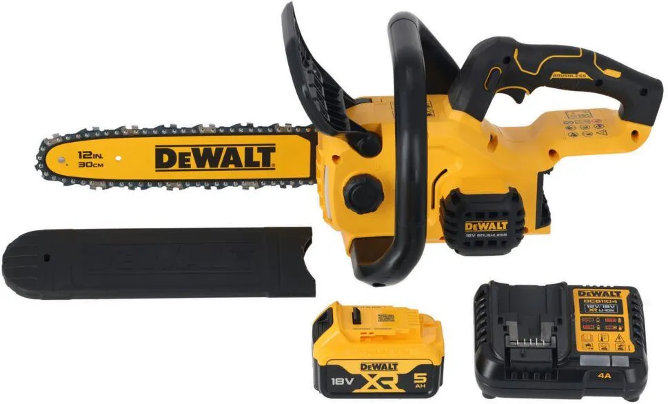Аккумуляторная цепная пила Dewalt DCMCS565P1QW