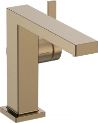 Смеситель для раковины Hansgrohe Tecturis E бронза шлифованная 73021140