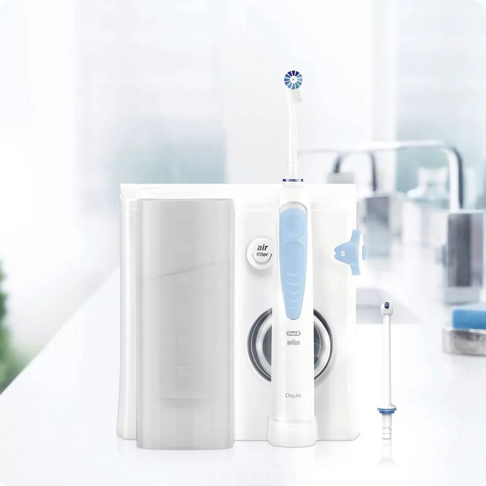 Стоматологический центр Oral-B Oxyjet Health Center JAS23 (ирригатор + электрическая щётка)