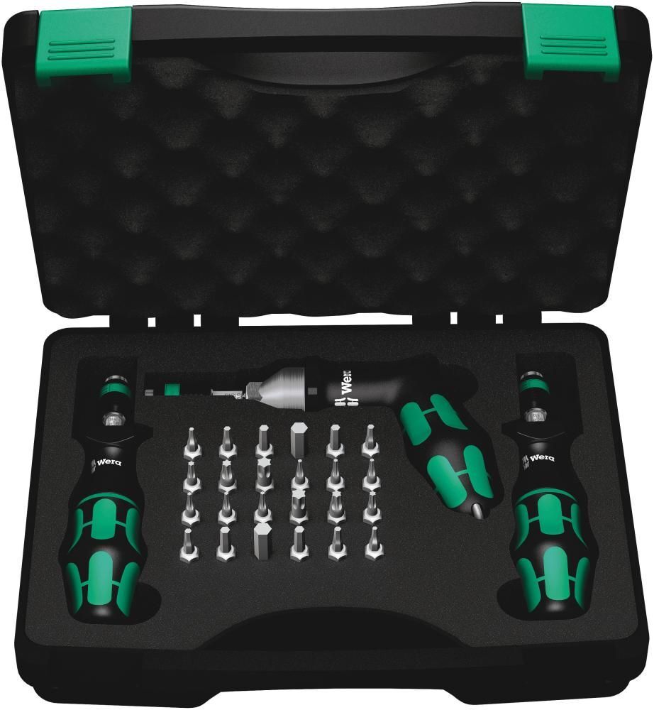 Wera набор динамометрических отверток 2,5-55,0 in.lbs. 05350451001