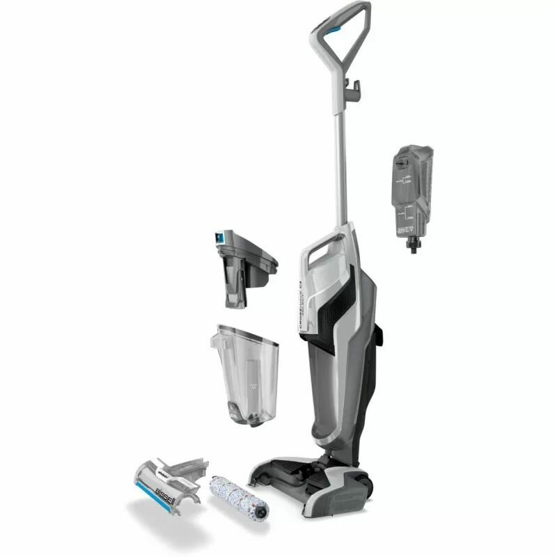 Вертикальный моющий пылесос BISSELL CrossWave Essential 22034, белый